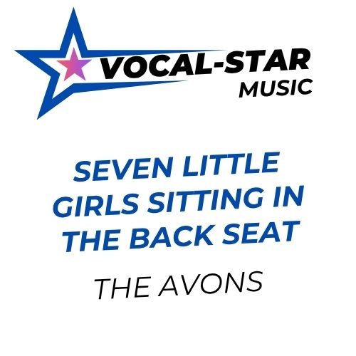 Seven Little Girls Sitting in the Back Seat