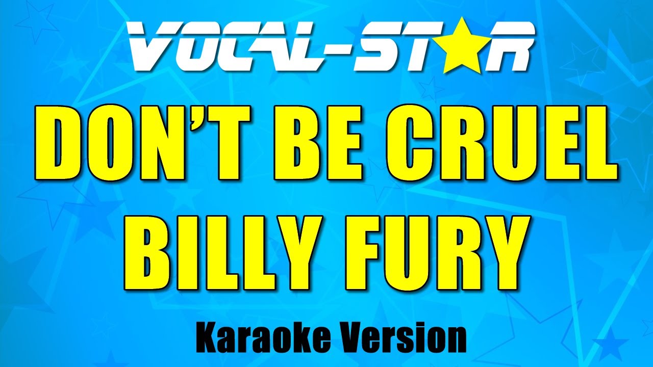 Don't Be Cruel