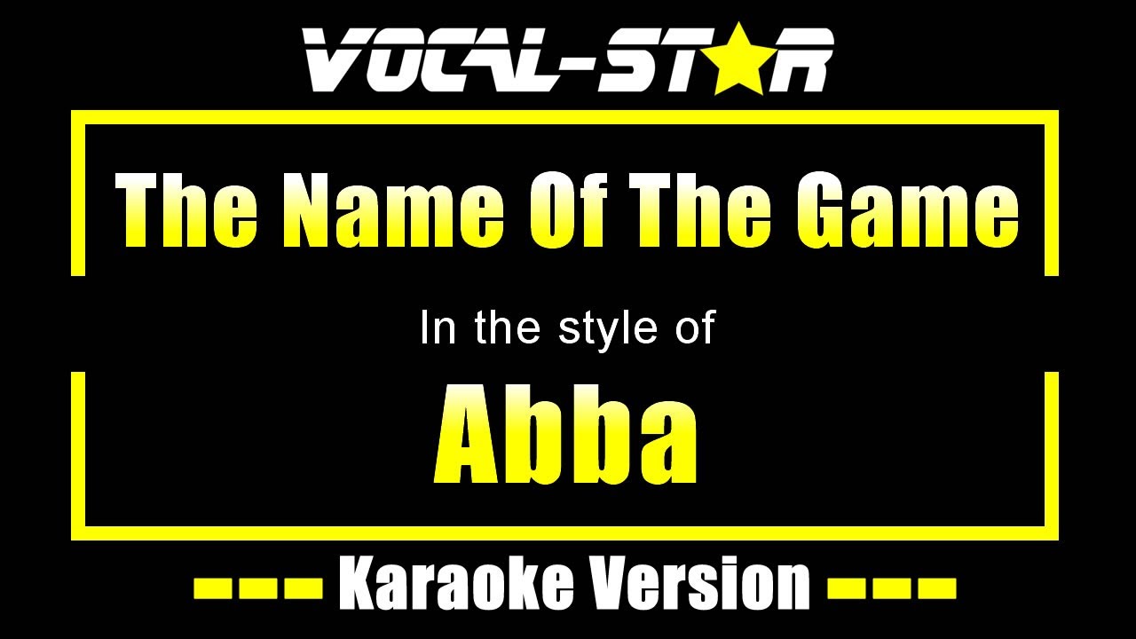 The Name Of The Game