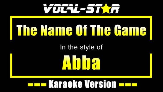 The Name Of The Game