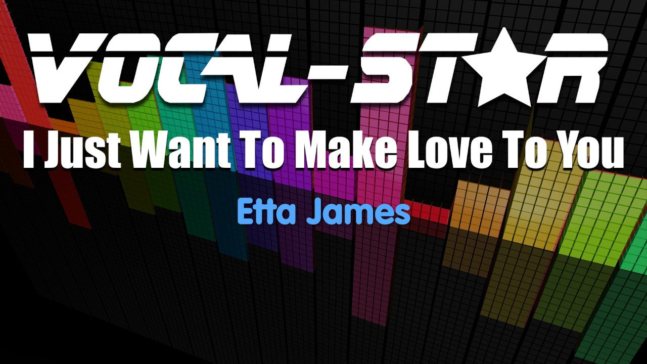 I Just Want To Make Love To You