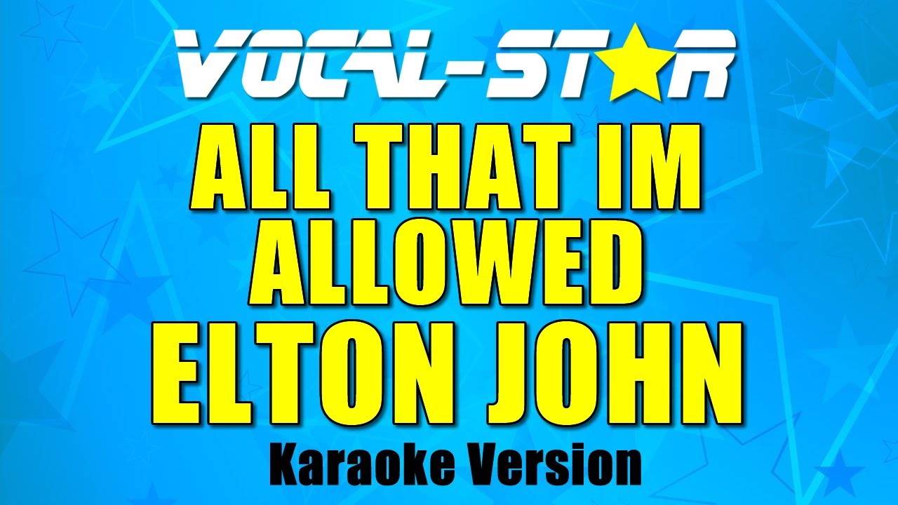 All That I'm Allowed