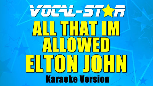 All That I'm Allowed