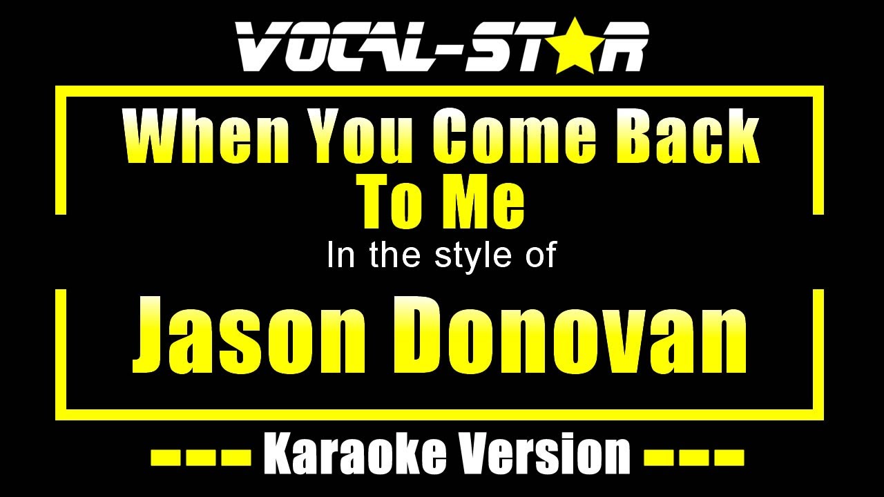 When You Come Back To Me