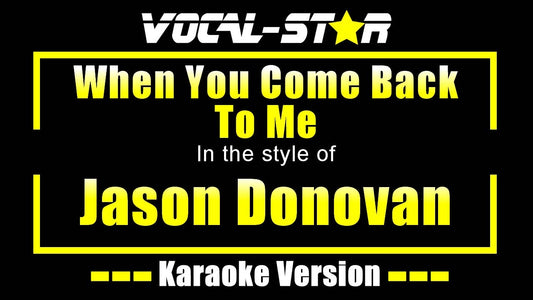 When You Come Back To Me