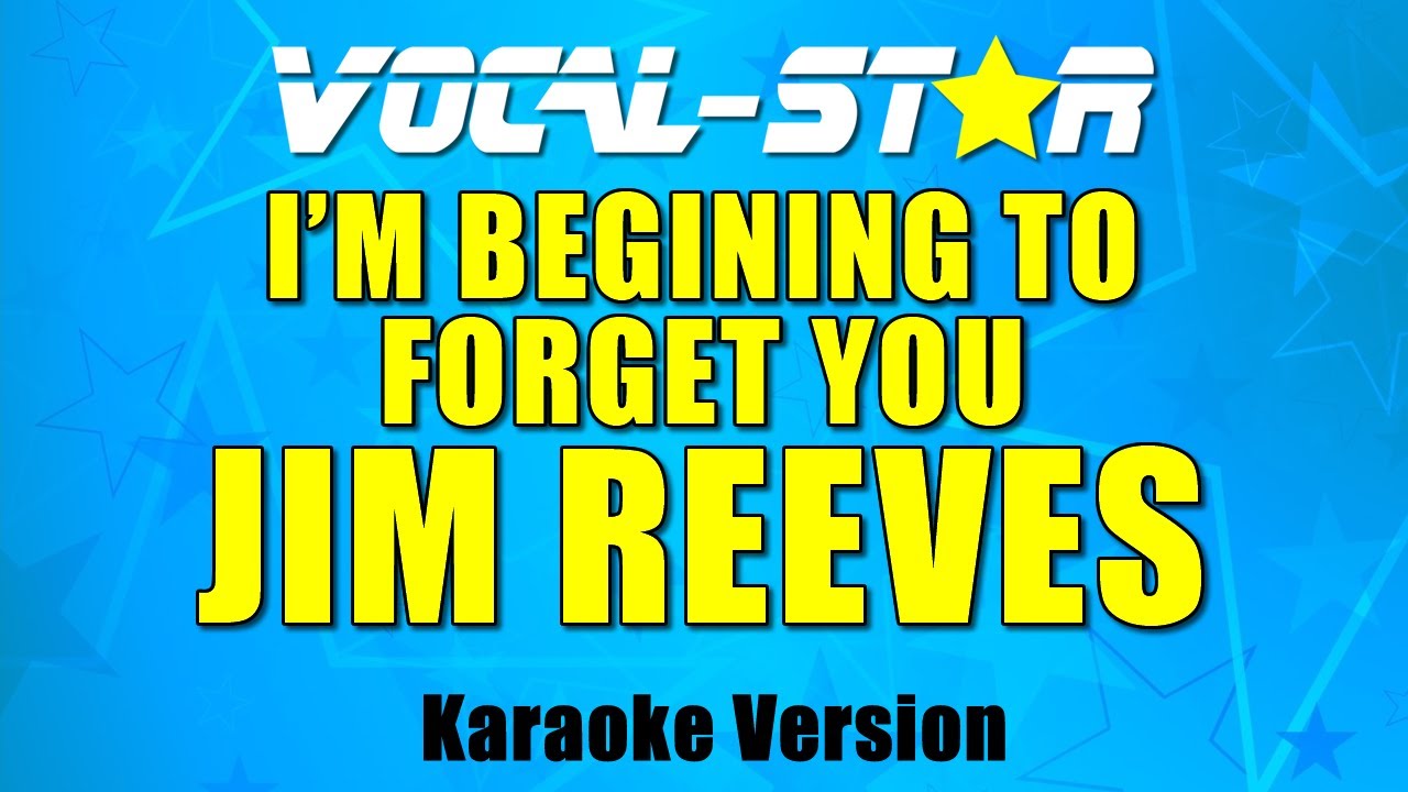 I'm Beginning To Forget You