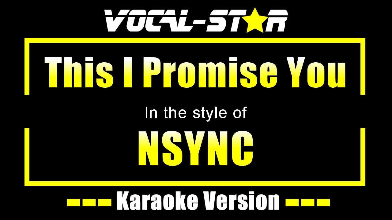 This I Promise You