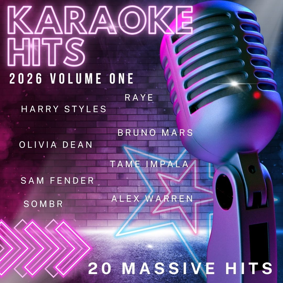 2026 Karaoke Hits - Part One - 20 Huge Hits!