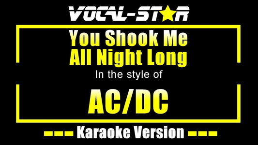 You Shook Me All Night Long