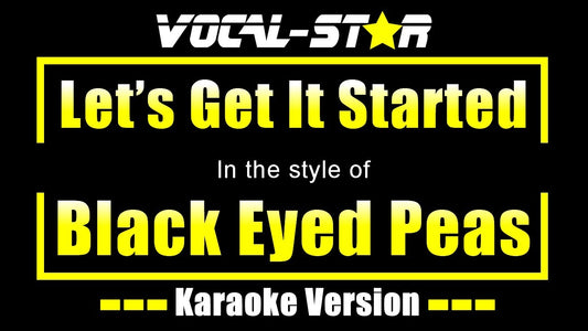 Let's Get It Started