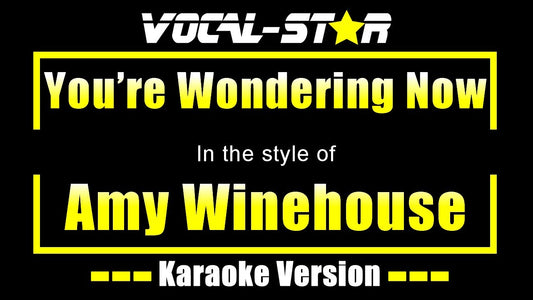 You're Wondering Now