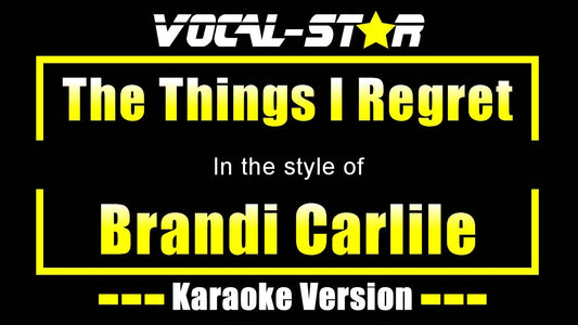The Things I Regret