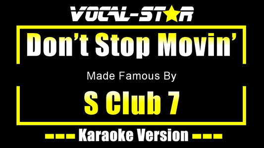 Don’t Stop Movin’