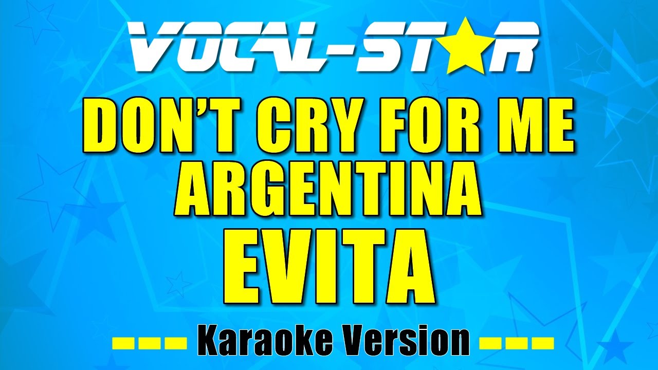 Don't Cry For Me Argentina [Madonna Version]