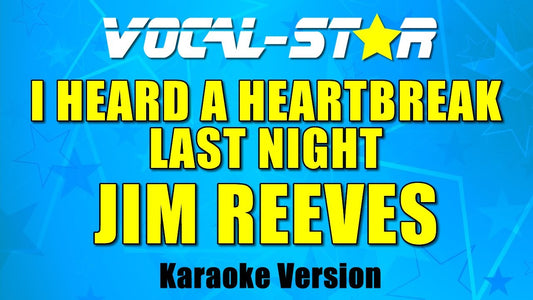 I Heard A Heartbreak Last Night