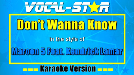Don't Wanna Know