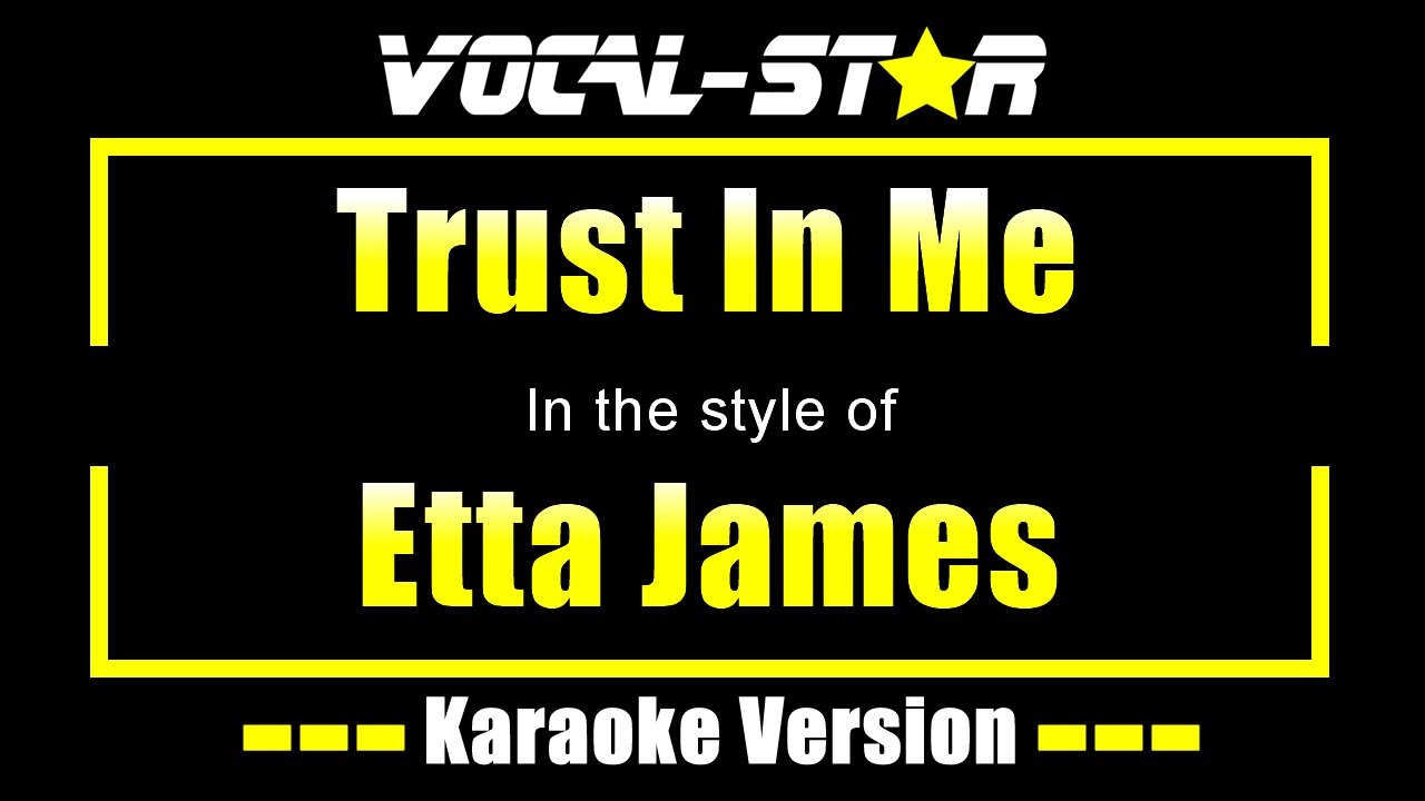 Trust In Me