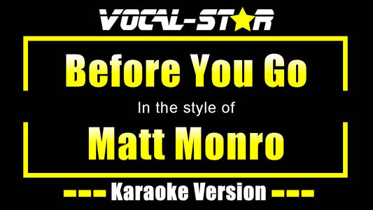 Before You Go
