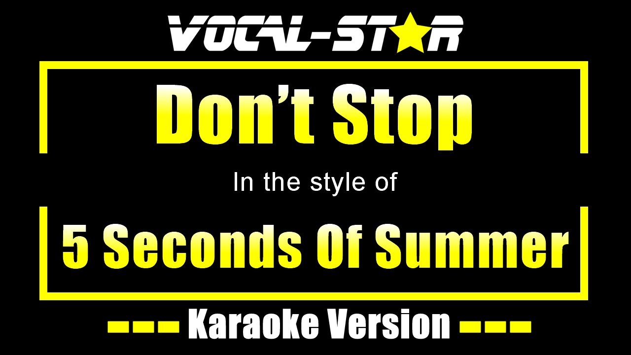 Don't Stop
