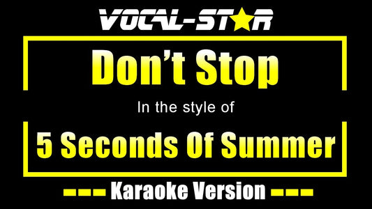 Don't Stop