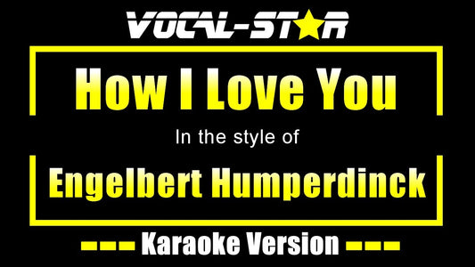 How I Love You
