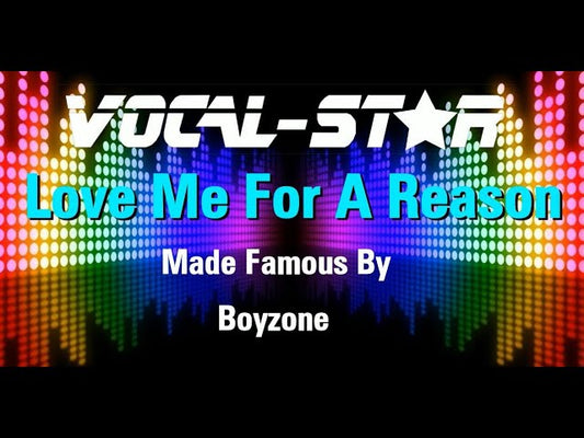 Love Me For A Reason