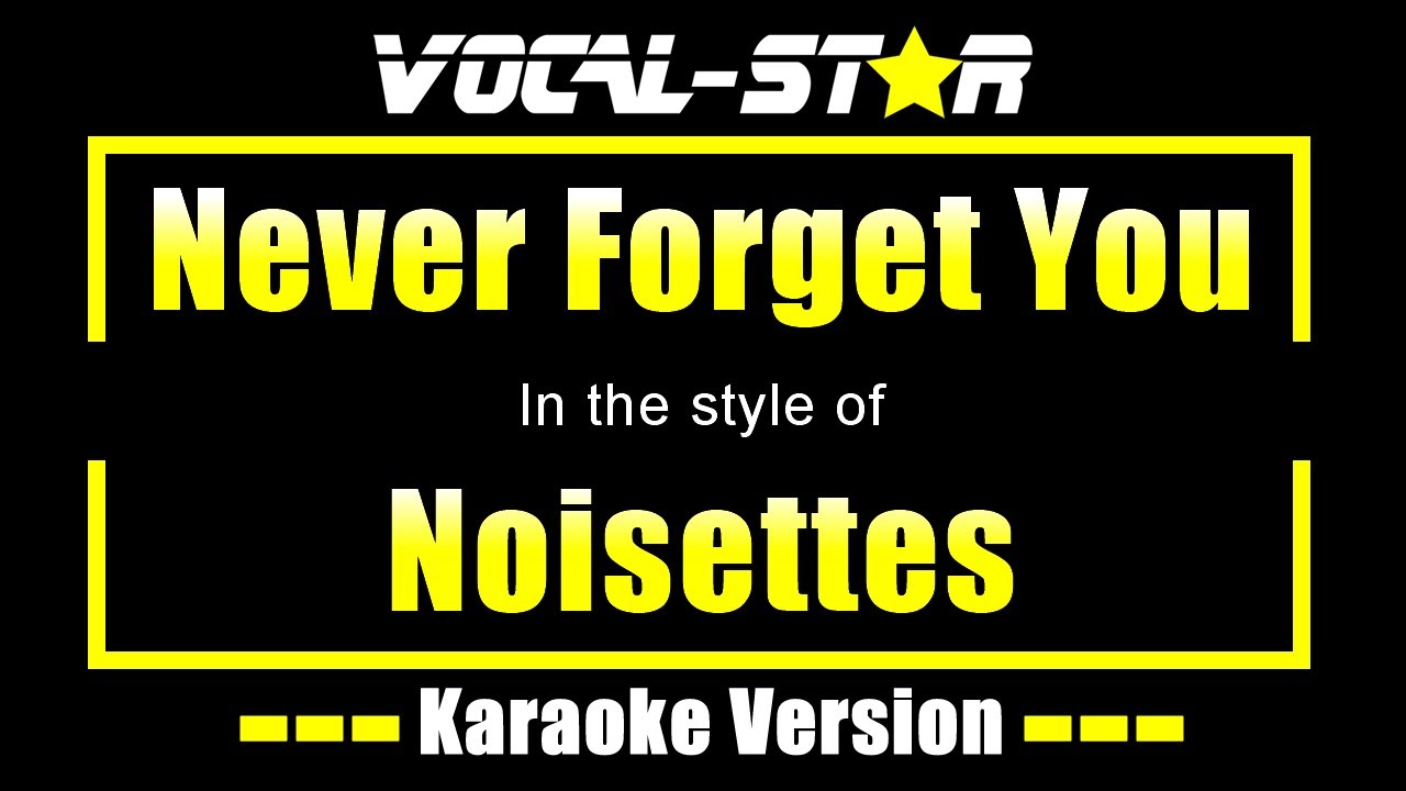 Never Forget You