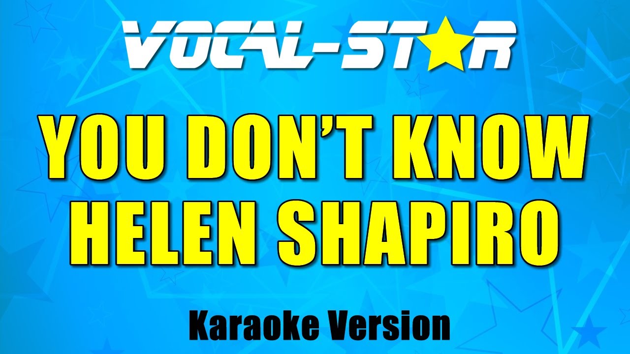 You Don't Know