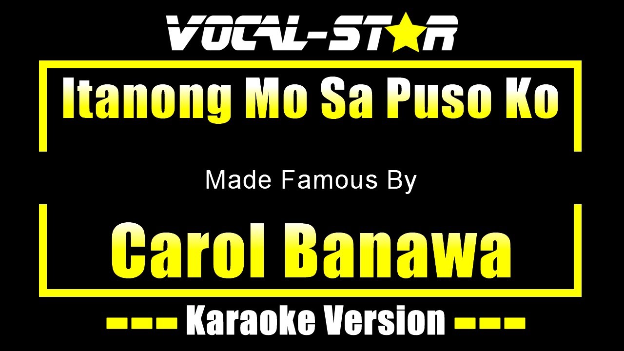 Itanong Mo Sa Puso Ko