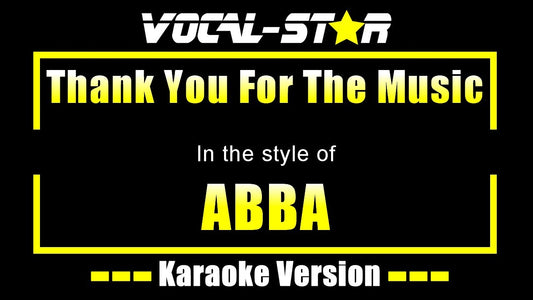 Thank You For The Music