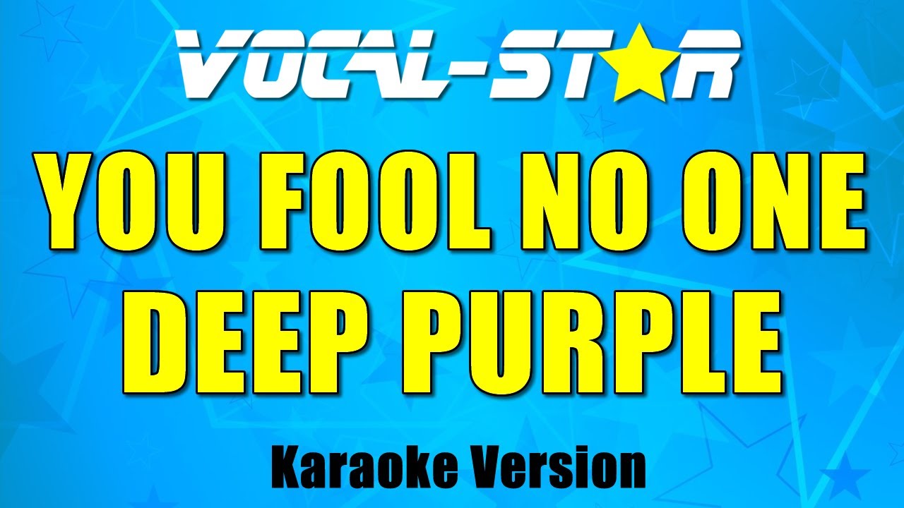 You Fool No One