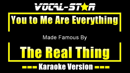 You To Me Are Everything