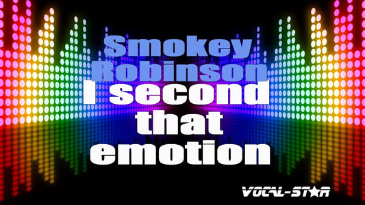I Second That Emotion