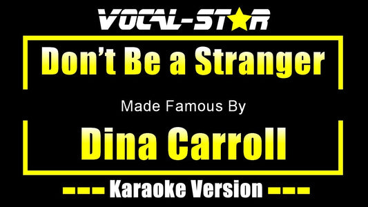 Don't Be a Stranger